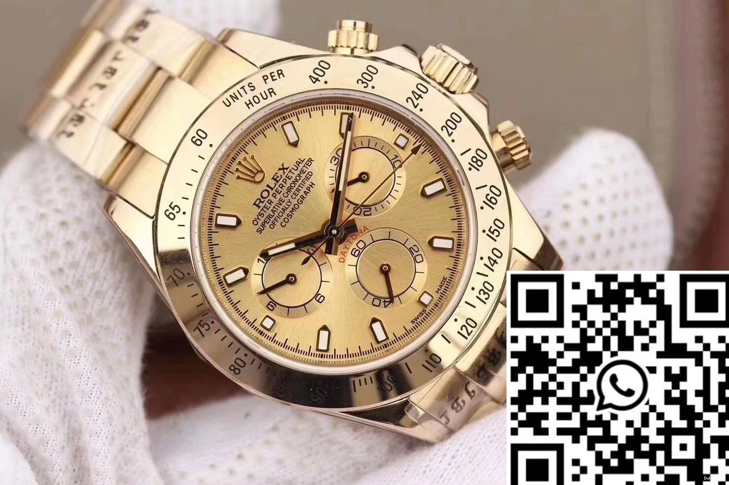 Factory Gold 116503 Dial Daytona Cosmograph JH Rolex 1023
